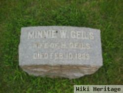 Minnie W. Geils