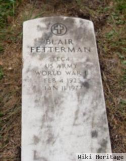 Blair Fetterman, Jr