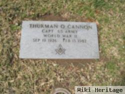 Thurman O. Cannon