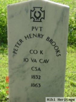 Pvt Peter Henry Brooks