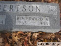 Rev Edward A Robertson