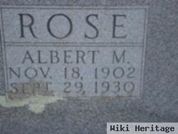 Albert M Rose