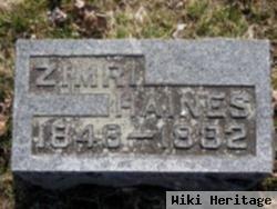 Zimri Haines