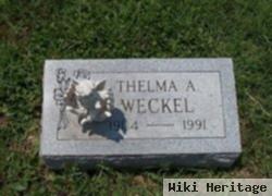 Thelma A. Weckel