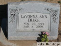 Lavonna Ann Scheuerman Duke