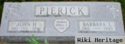 John H "jack" Pierick