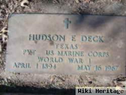 Hudson E. Deck