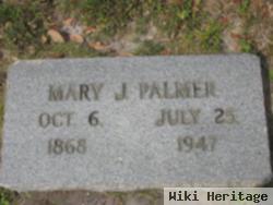 Mary J Palmer