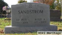 Edward Lowell "pete" Sandstrom