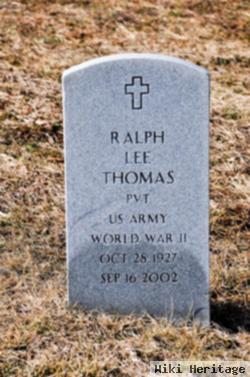 Pvt Ralph Lee Thomas