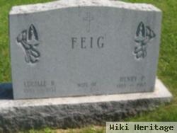 Henry P Feig
