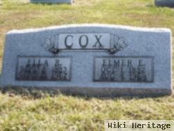 Elmer E Cox