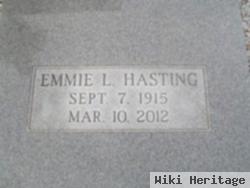 Emma Louise "emmie" Mccue Hasting