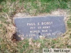 Dr Paul Eugene Bobst