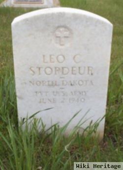 Pvt Leo C Stordeur