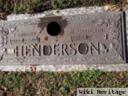 Mary Catherine Frazier Henderson