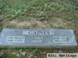 Mary Taylor Gaines