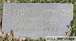 Esther Ann Butner Styron