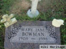 Mary Jane Tilley Bowman