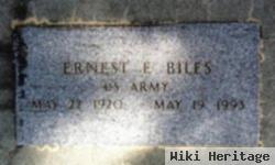 Ernest E. Biles