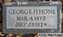 George H Hone