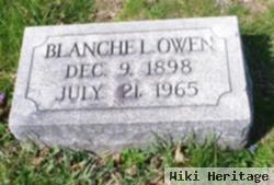 Blanche L Owen