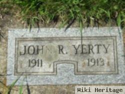 John R Yerty