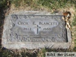 Cecil E Blancett