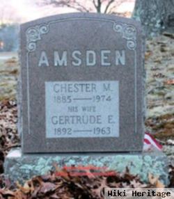 Chester M Amsden