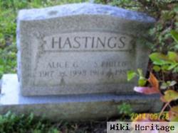 Alice Geddes Hastings