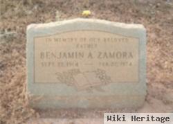 Benjamin A Zamora