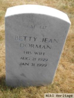 Betty Jean Dobell Dorman