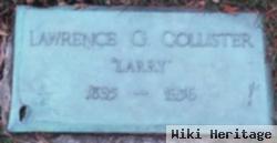 Lawrence G "larry" Collister