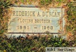 Frederick A Duncan