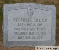 Fidelis Rice