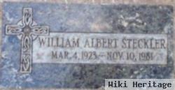 William Albert "bill" Steckler