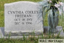 Cynthia Cooley Freeman