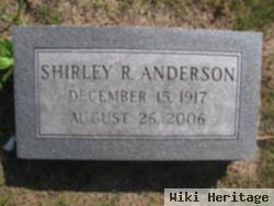 Shirley R. Anderson