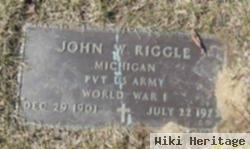 John W. Riggle