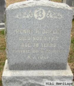 Henry H Bakley