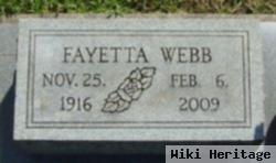 Fayetta Webb Thompson