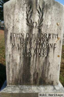 John D Hildreth