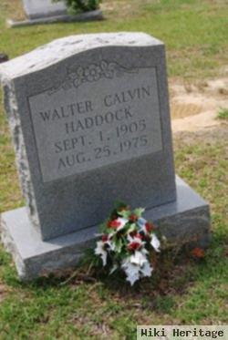 Walter Calvin Haddock