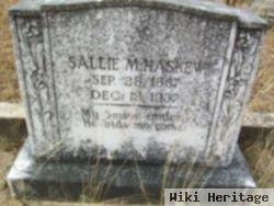 Sallie M Haskew