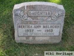 Bertha Ann Melhorn