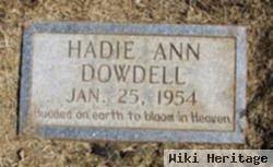 Hadie Ann Dowdell