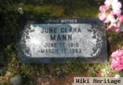 June Clara Johnson Mann