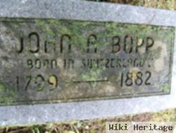 John A Bopp