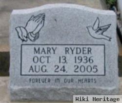 Mary Ryder