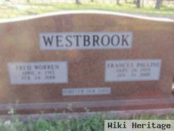 Fred Worren "doc" Westbrook